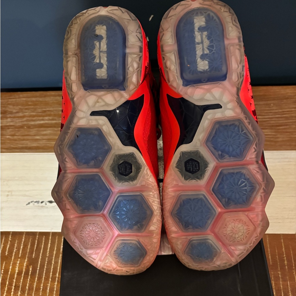 LeBron XII Independence Day Sneakers - Picture 8 of 8